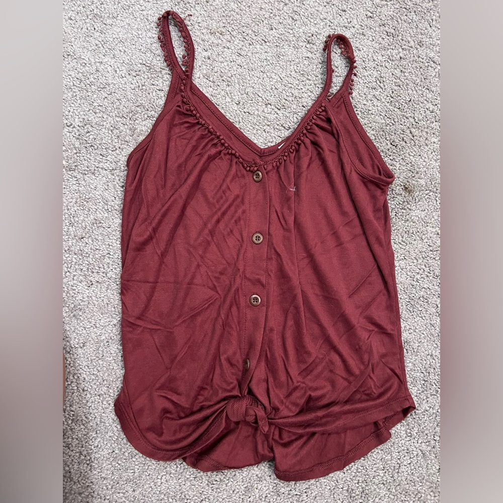 Cropped Fall Tank